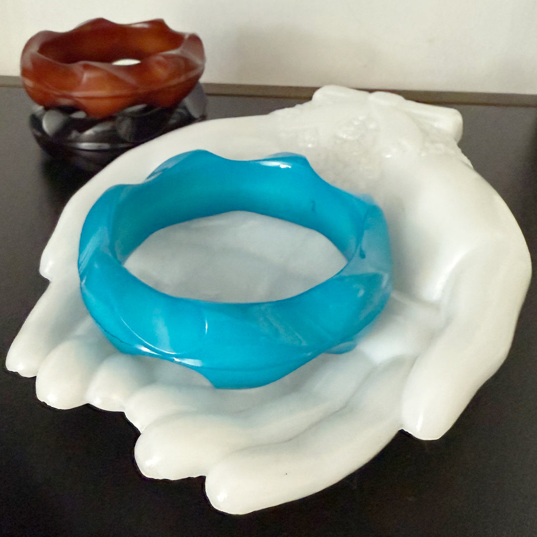 TEAL Vintage Bangle Bracelet