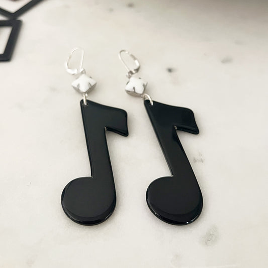 Music Note Earrings