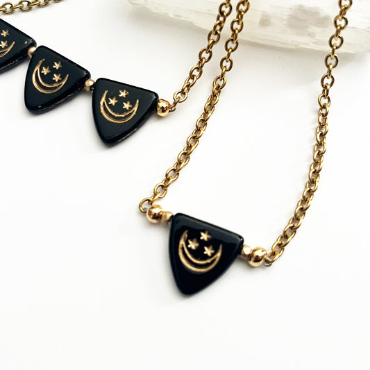 Moon Single Necklace